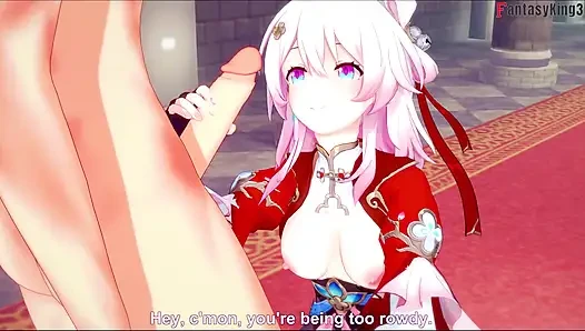 March 7th hot blowjob - Honkai Star Rail