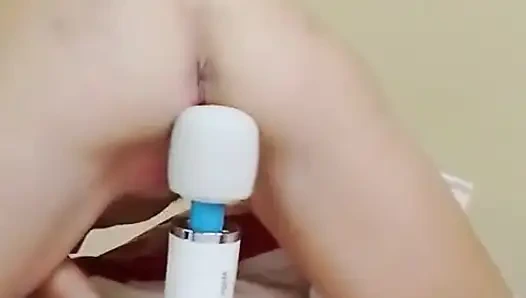 Aksi hot seks hitachi pertama kali sampai dicrot sperma hangat