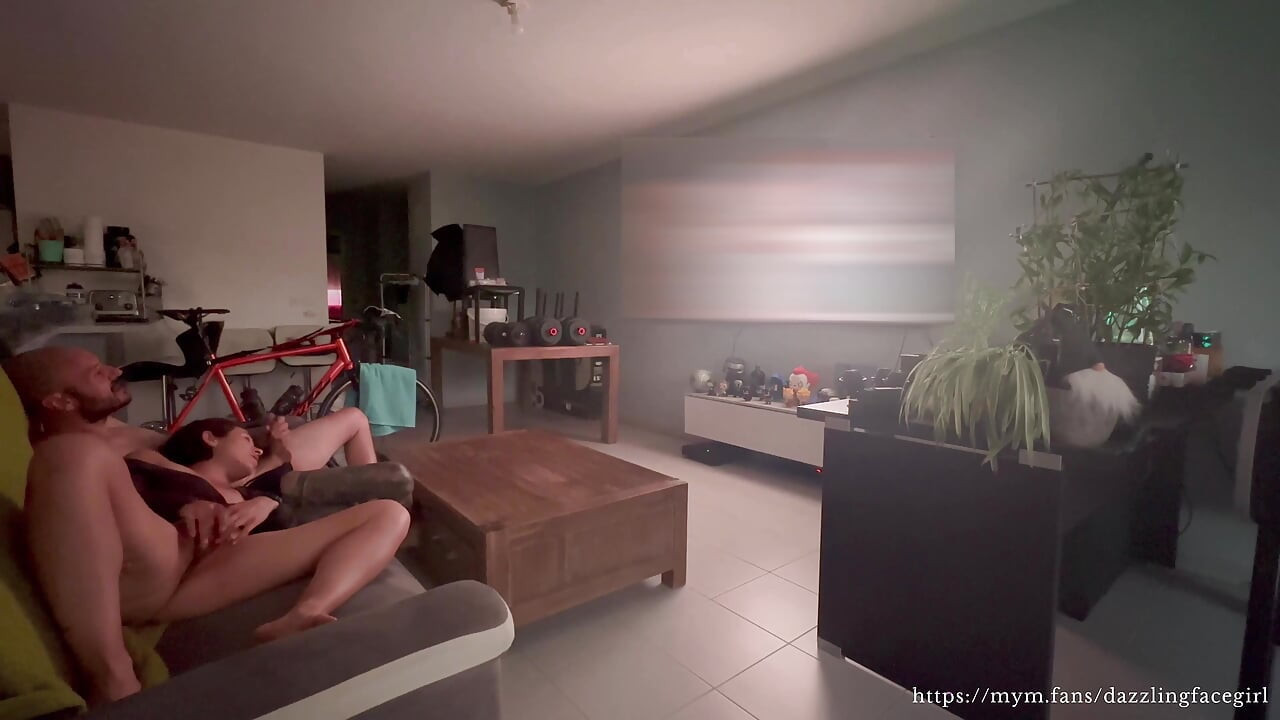 Moaning and Touching Myself to a Hot BBC Porn Scene