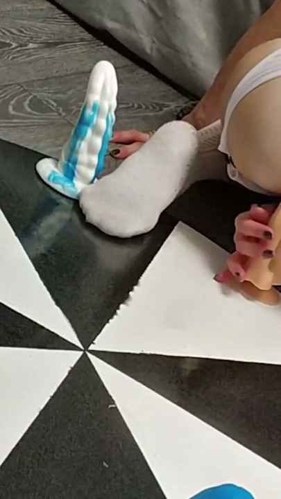 Wheel of DILDOS! Try your Luck in this Orgasmic Game | Clip 1