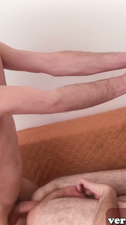 Skinny hairy amateur gay make anal bareback sex | Clip 2