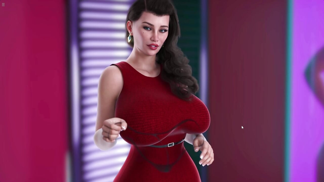 Stepmom Invites Me Showing Her Huge Boobs And Ass In Changing Room