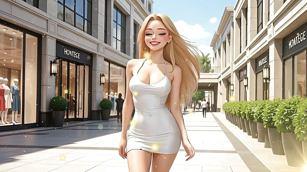 DAS EINKAUFSZENTRUM (Anime-hentai-findom POV)