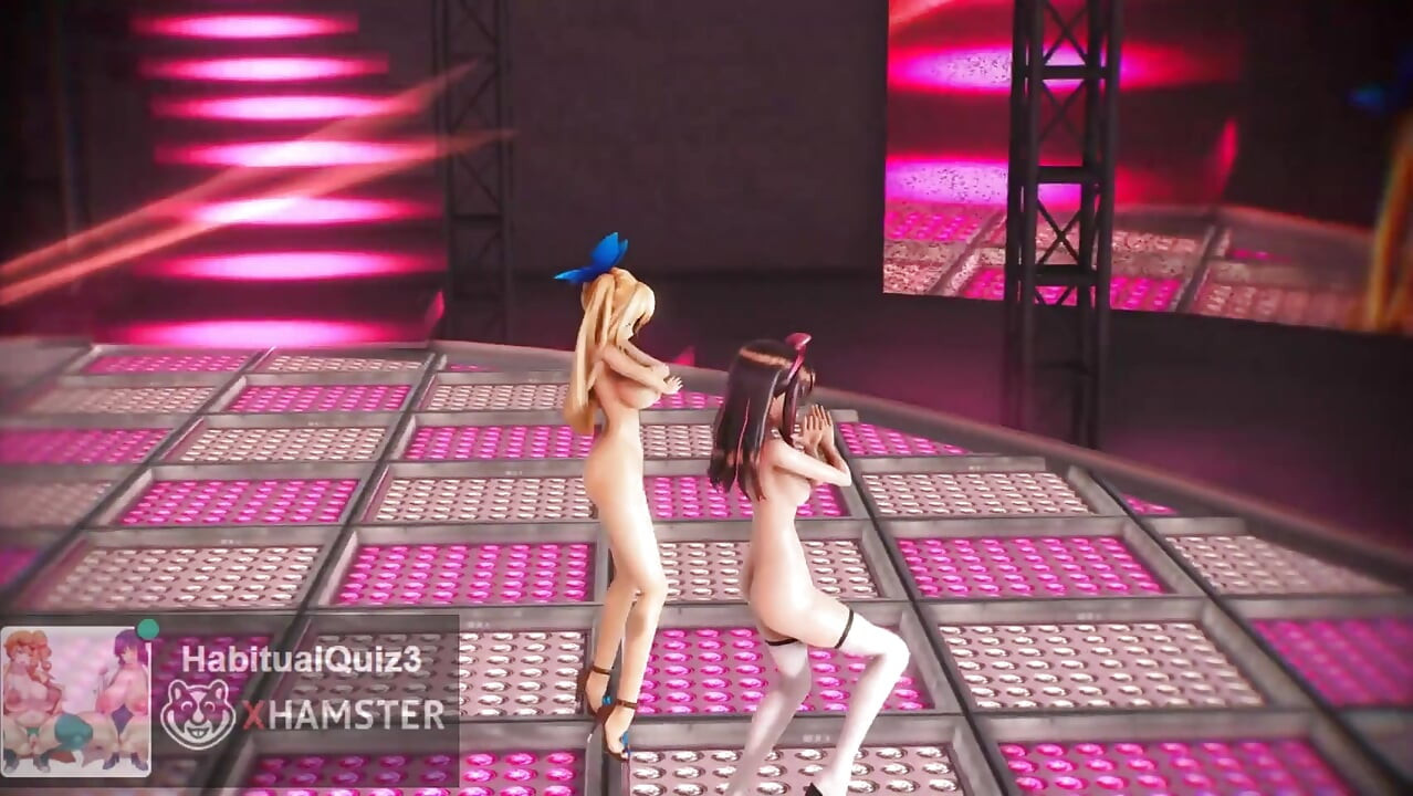 mmd r18 sex dance ahegao 3d hentai Kizuna AI & Mirai Akari Conqueror and fuck hard gangbang big ass sexy seductive