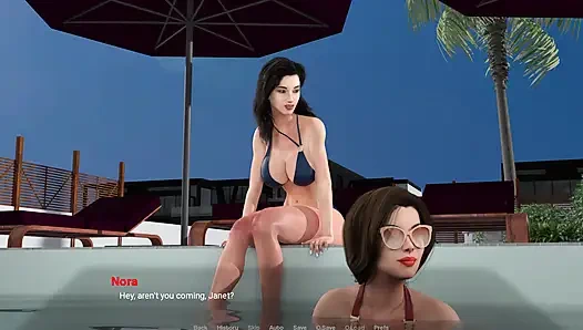 10 eva lagi asik ngusap pantat eva di pesta kolam renang