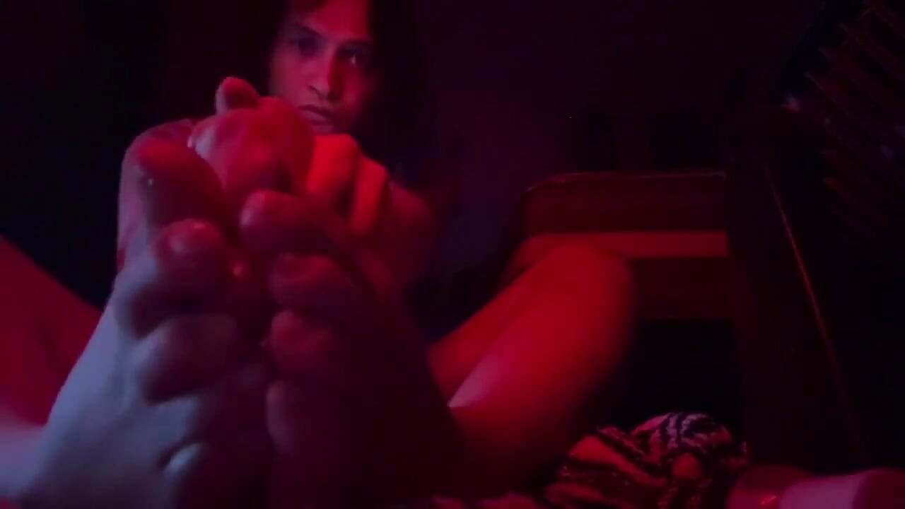 I Love the Way Your Cock Slides Between My Toes