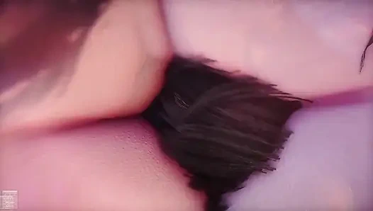 B018 büyük göğüs sıkma ve salya cehennemi