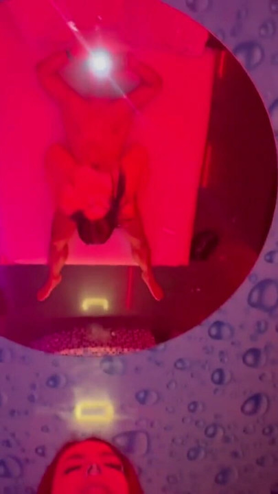 DOWN, GIVE MY ROOMMATE A LITTLE HELP AFTER FINDING HER PLAYING WITH HER PINK PUSSY | Clip 2
