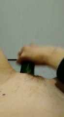 Cucumber masturbation