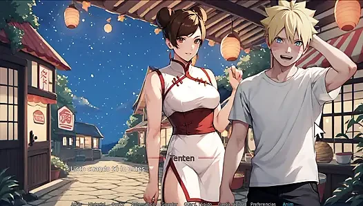 Kunoichi TenTen enjoys sucking