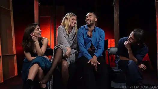 Das Collective Pre Und Post Shooting Interview Mit Mona Wales, Mickey Mod, Kino Payne, Elise Graves