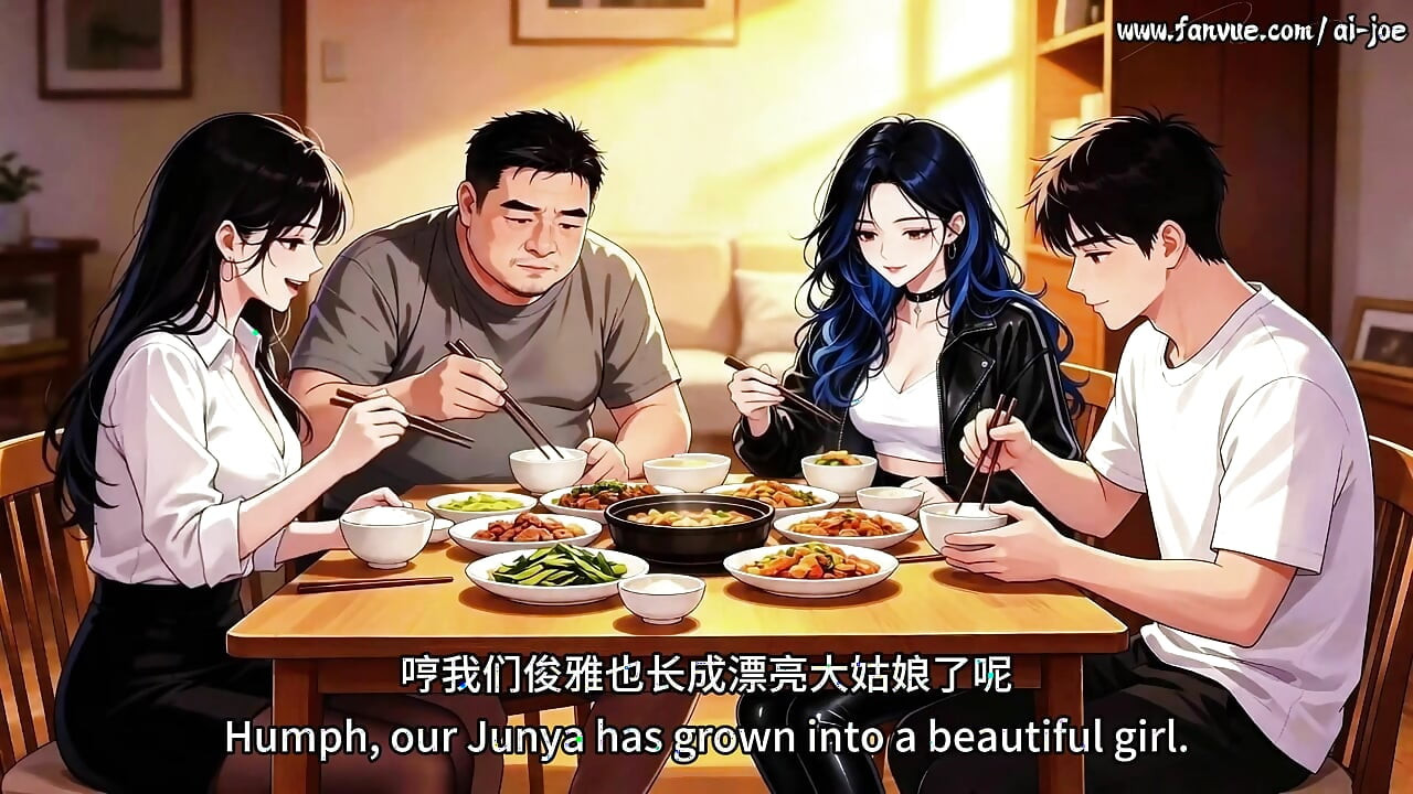 In front of my brother's prese, My sister-in-law actually did such a thing to me. too exciting. Episode 2 AI-generated