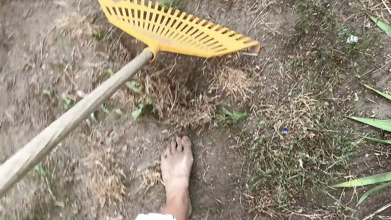 Picioare murdare în grădină