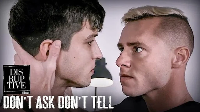 Military Jock Accepts Sexuality & Has Intense First Gay Experience with Bunkmate