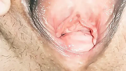 Wet pov sex with skinny wife in stockings