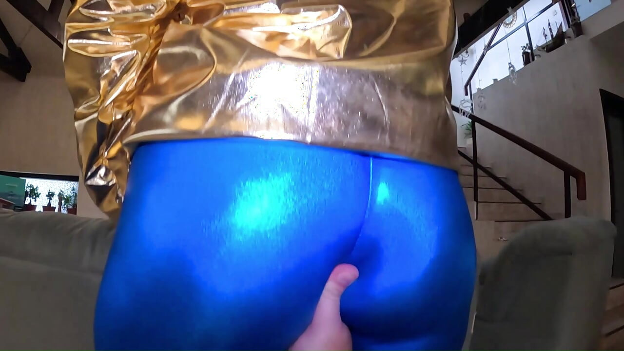Shiny Cameltoe, Hard Spanking & Rough Doggy - Double Cum on My Face