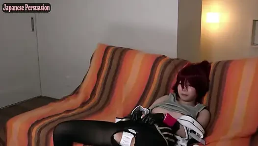 Cosplayer Exusiai - безупречные визуальные эффекты и приватная сессия, захваченная крупным планом