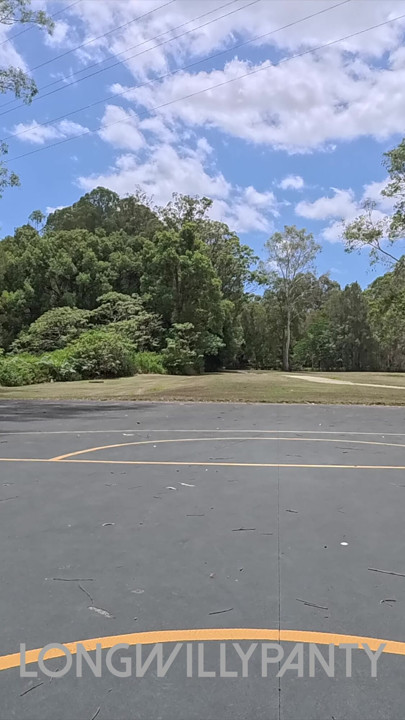 Straight uncut guy with cock out flashing at basketball courts