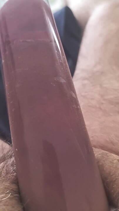 Penis pump trying to cum
