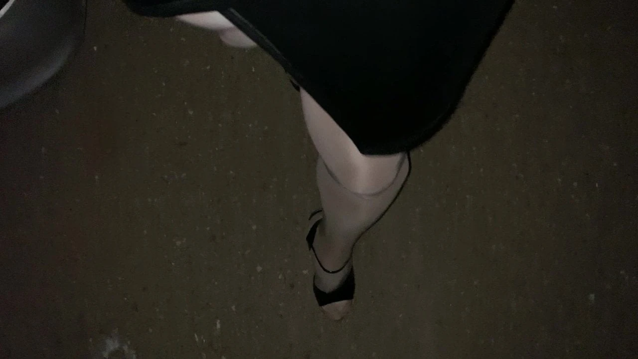 Mini saia preta sexy