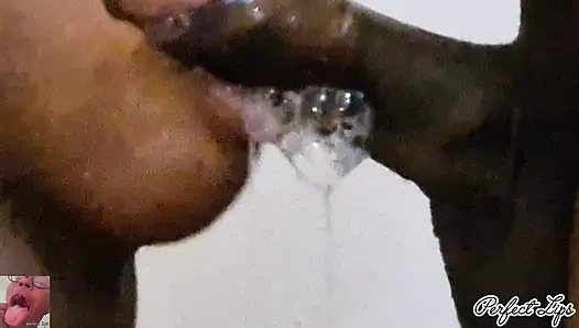 Soft Lips Sucks Cock Super Sloppy