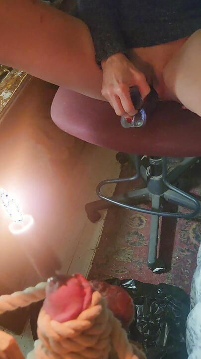 Goode Girl Flogging Balls by Candle Light Pt2