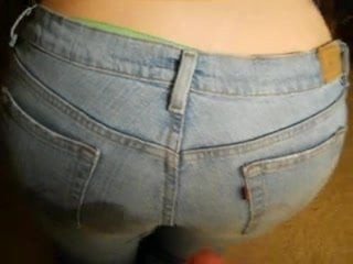 Cum on Levis 5