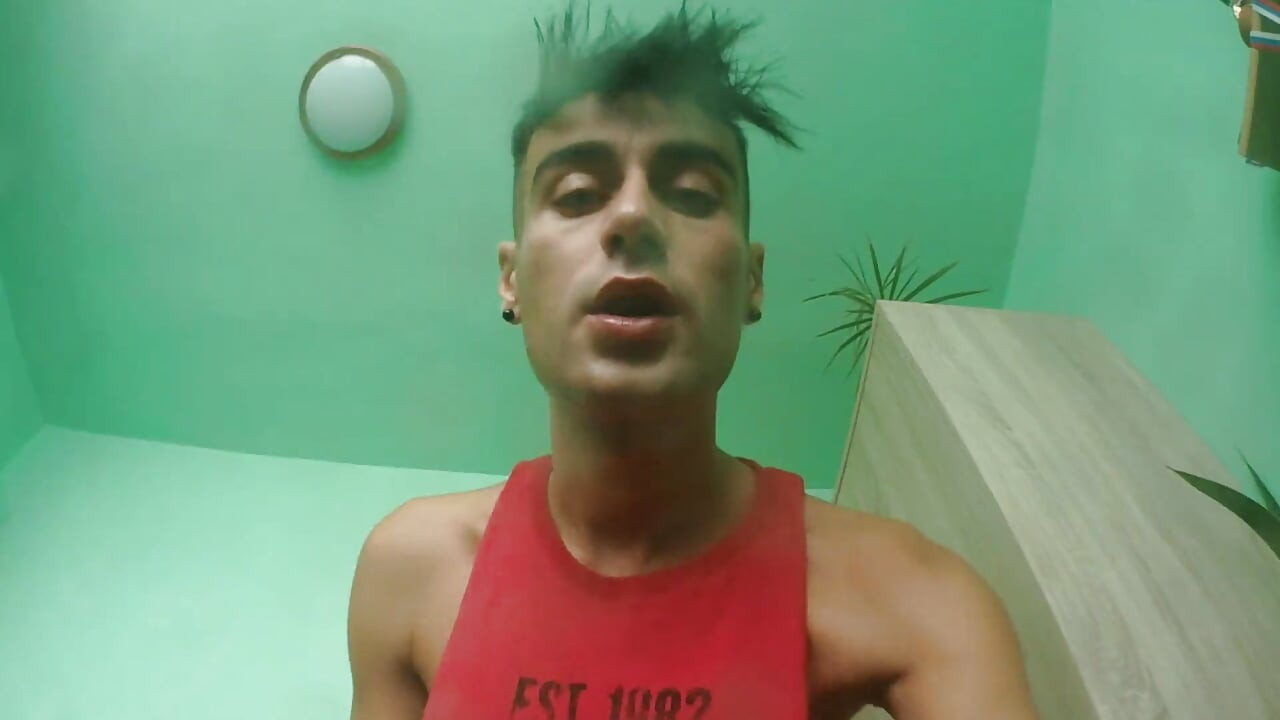 Kissing Camera - Touching Lens with Lips, Cock, Cum on Camera Lens POV