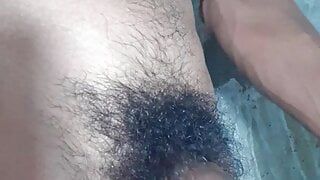 Камшот, большой хуй, индийский паренек в ванной