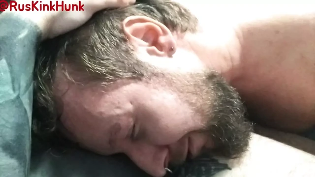 The hairy bear came inside me several times, and then he fisted me