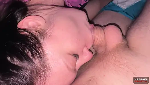 Stepaunty Enjoys a Big Dick and Gets Hot Cum on Her Face