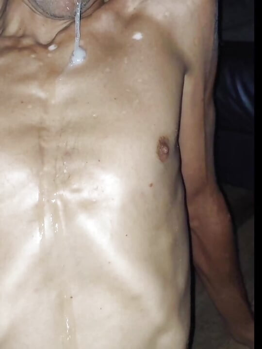 Anon cum lube with huge cumshot