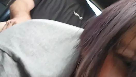 "Truck Fuck" wife's pussy gets cream pie!