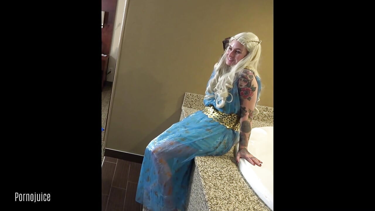 Big Titty Brooke Lyn Rose Plays with a Big Black Man in the Jacuzzi