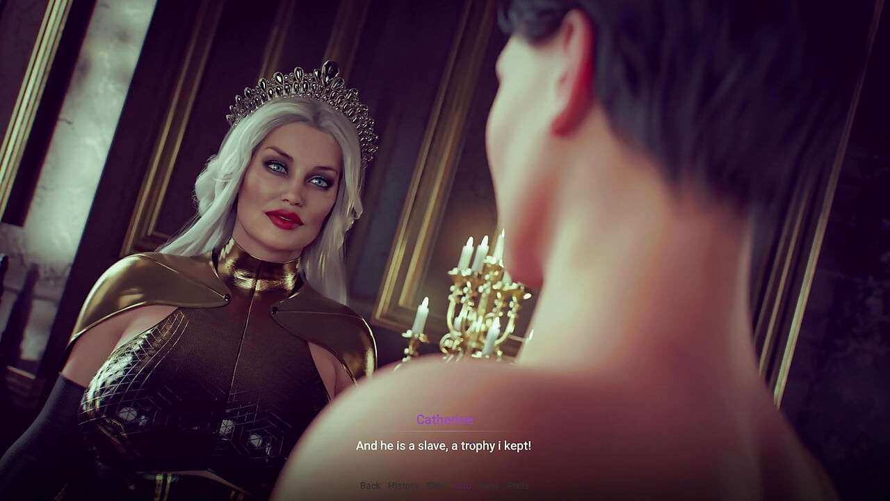 被困在淫荡荡妇的城堡里