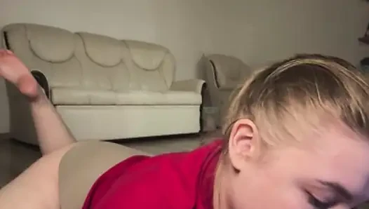 Huge natural tits playing and pussy fingering with jucielussie
