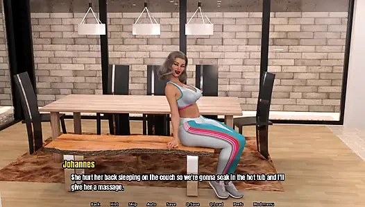 Rumah nenek: aku memijat dan menyentuh payudaranya.