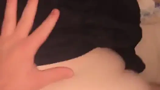 Грубый трах раком и трах пальцами