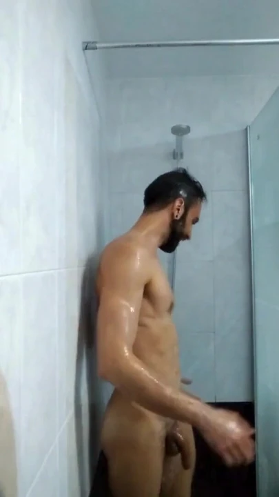 Unforgettable moment from "I take a shower with my HETERO friend"