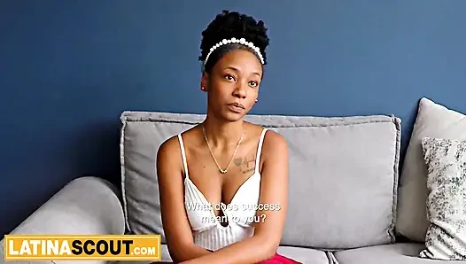 This church girl 18YO LATINA snuck out... rode my BIG COCK raw to get to America
