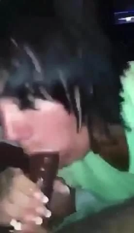 Me sucking my homie dick