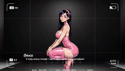 Meine neue Freundin [ Tabu-Hentai-Spiel ] Folge 35 Meine Freundin liebt es, älteren Männern ihre Latex-Dessous zu zeigen!