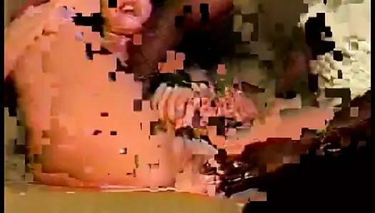 Smart girl reading when a black guy arrived to bang her ass