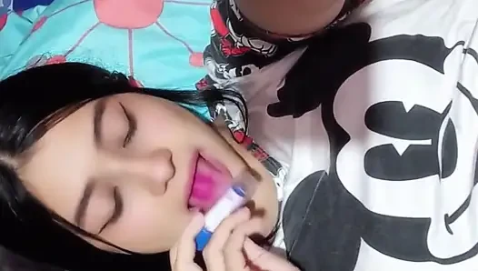 My Stepbrother Takes Me Camping and Cums Inside Me While I Ride His Big Cock