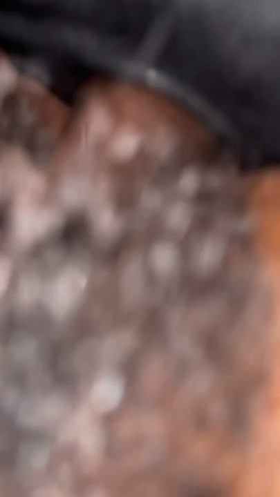 Tight pussy squirts on BBC strap | Clip 1