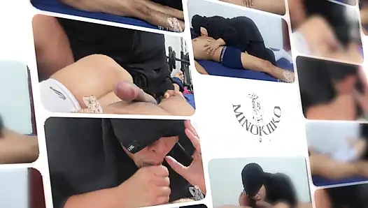 Hijab-stiefmutter gibt fußmassage, während ihr stiefsohn einen ganzen monat lang ihr bestes macht - Minokiiko