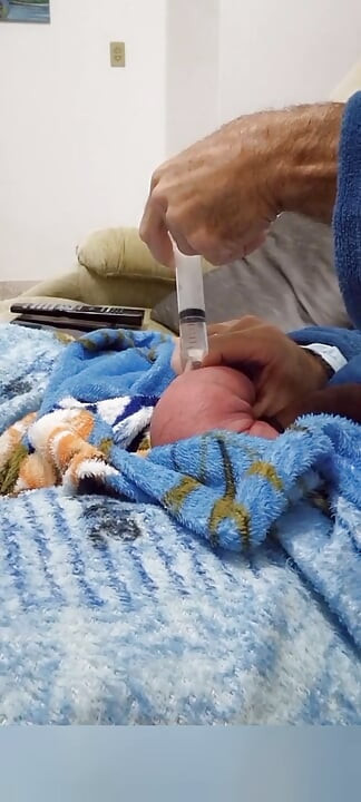 ฉีดน้ําเกลือ 60cc ในแต่ละไข่