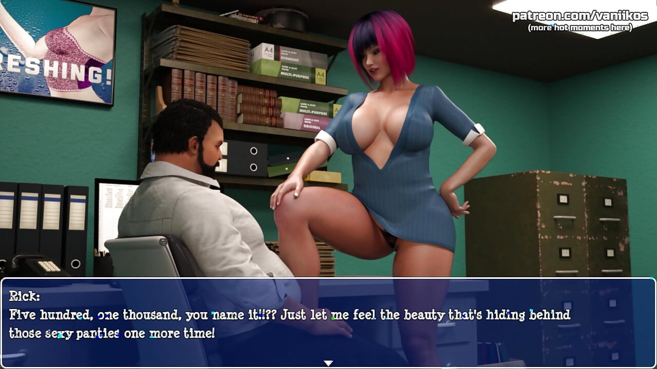 Big Ass Cheating Wife Fucks Boss for a Raise | Lily of the Valley | 3D Animated Ntr Porn Game | Part 28
