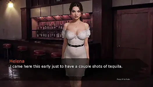 Schönes barmädchen will mit seinem kunden ficken