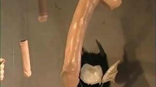 Crazy DP and Anal action with the nasty queen